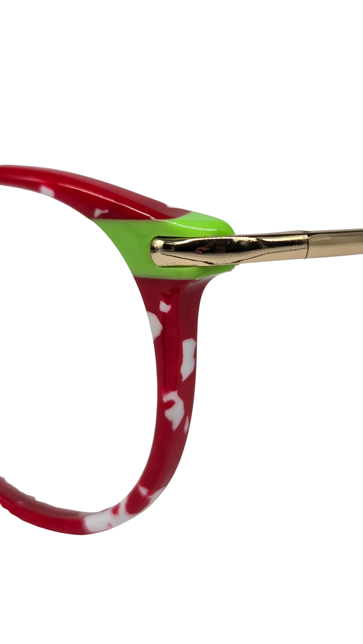 MINI MILANO children’s optical frame 1430 C4 - Red / White / Green / Gold