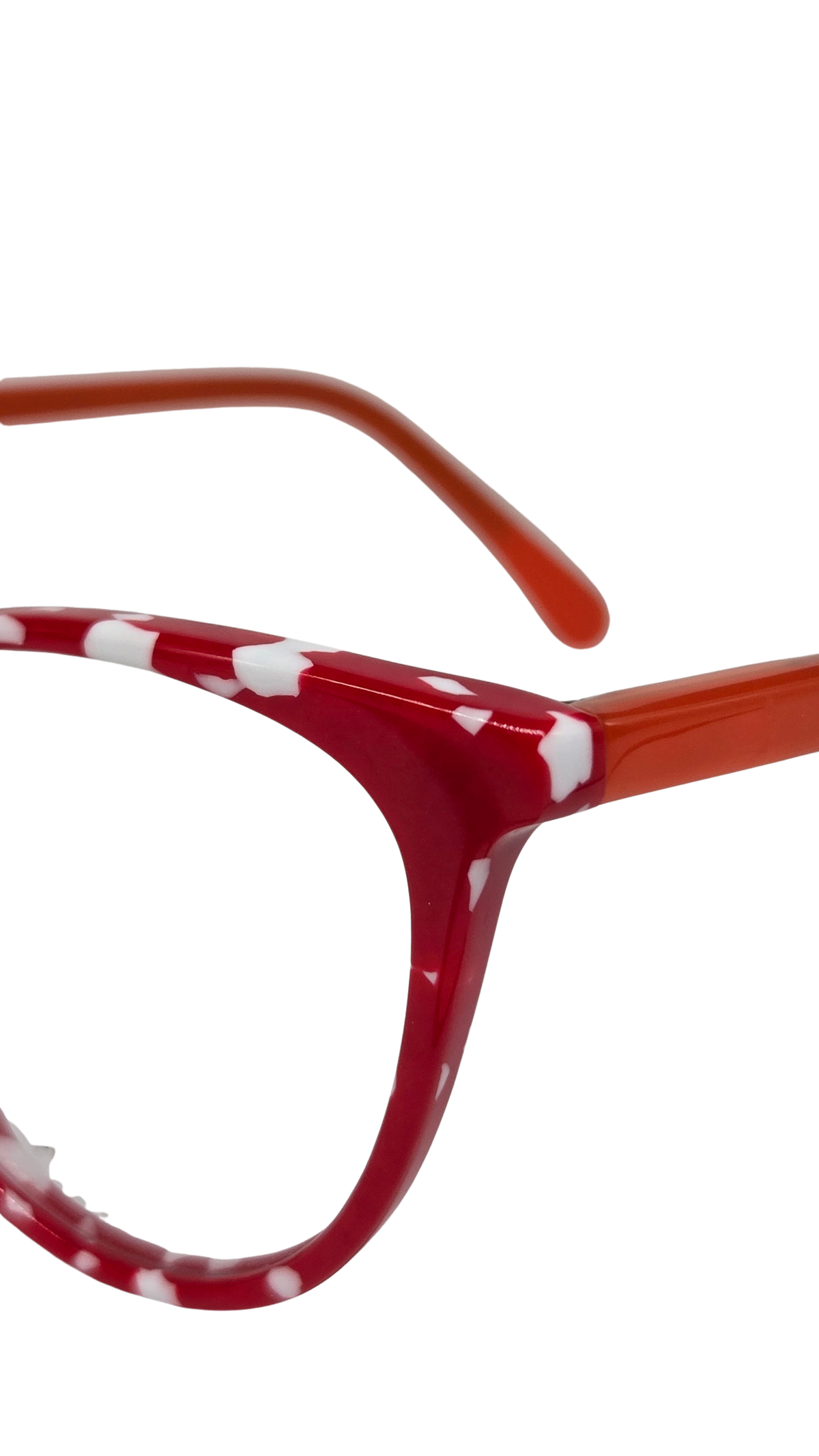 MINI MILANO children’s optical frame 1095 C3 - Red / White / Orange