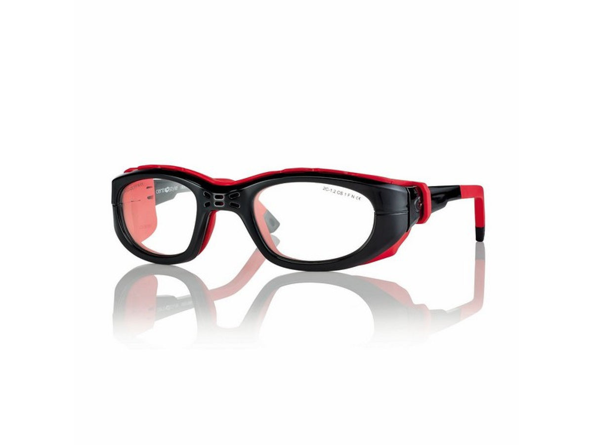 Sports glasses 47 – Black-Red with case