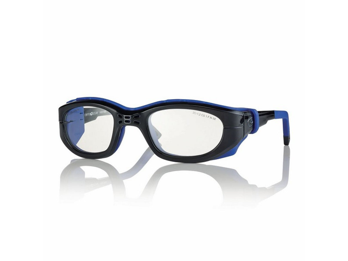 Sports glasses 47 – Black-Blue with case